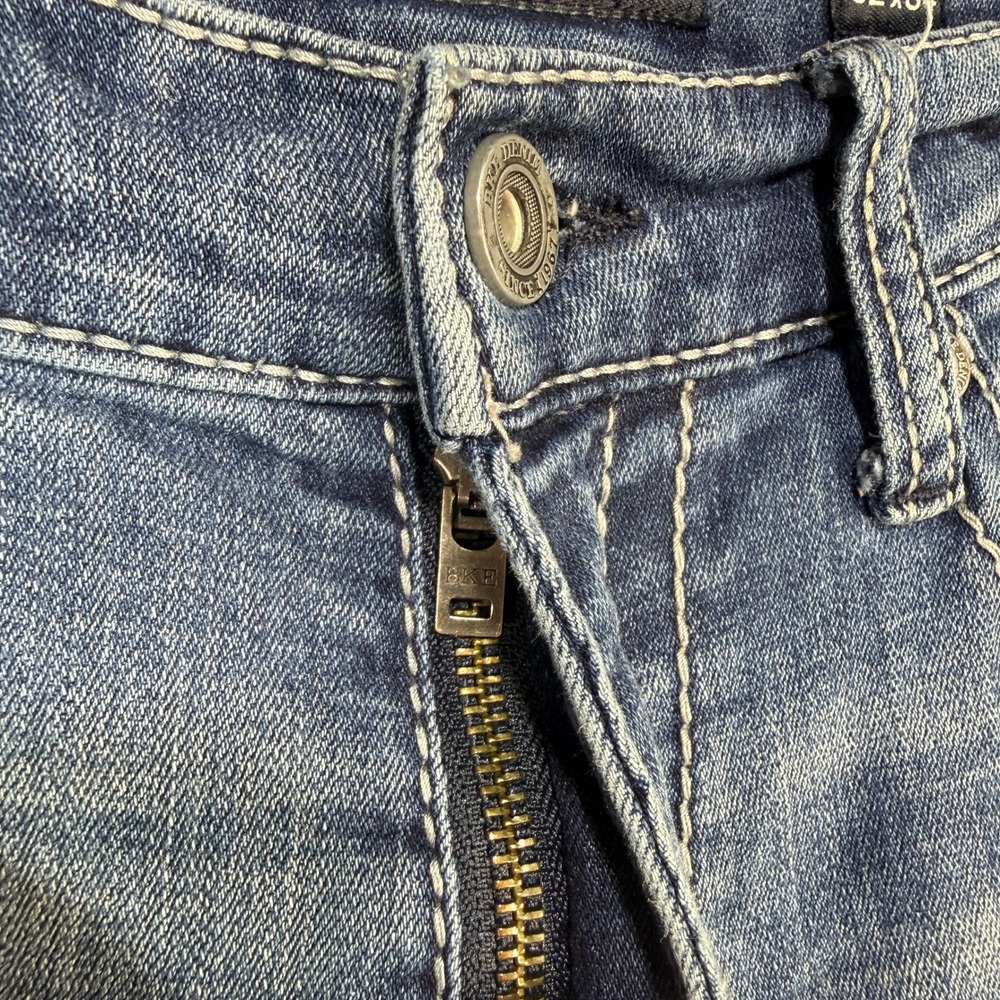 BKE Jake Straight Jeans Mens 32x34 Blue Coolmax Stretch Denim Medium Wash - Picture 6 of 15